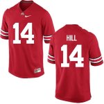 NCAA Ohio State Buckeyes Men's #14 KJ Hill Red Nike Football College Jersey YNE5645YD